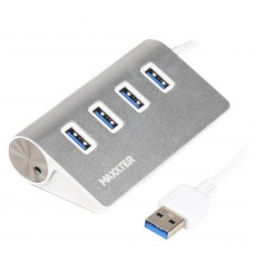 Концентратор USB 3.0 Maxxter HU3A-4P-01 4 порти