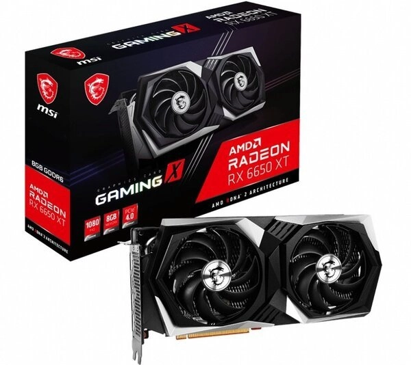 Відеокарта ATI Radeon RX 6650 XT 8 Gb GDDR6 MSI (RX 6650 XT Gaming X 8G) - зображення 1