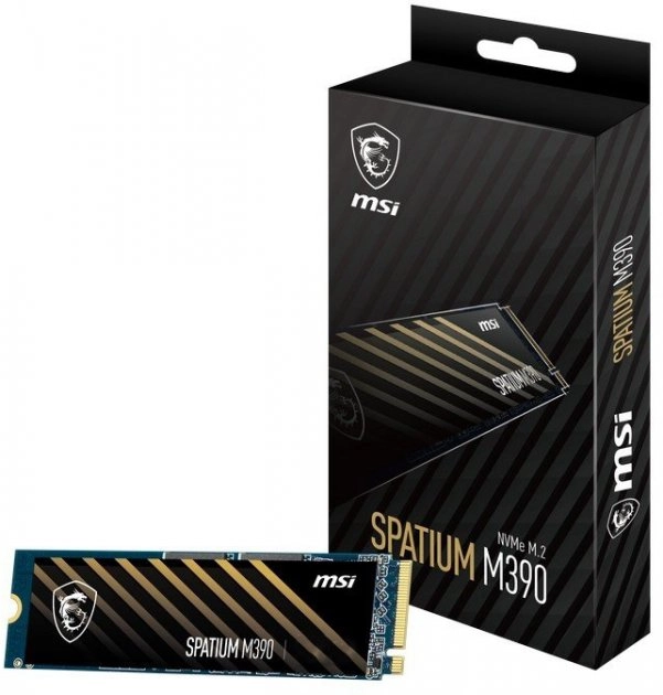 Накопичувач SSD NVMe M.2 500GB MSI SPATIUM M390 (S78-440K070-P83) - зображення 2