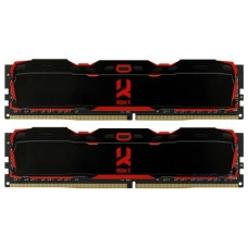 Пам'ять DDR4 RAM_32Gb (2x16Gb) 3200Mhz Goodram Iridium X Black (IR-X3200D464L16A/32GDC)