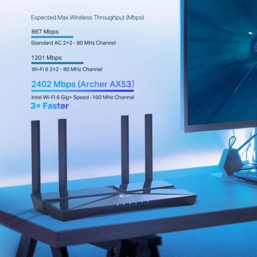 Маршрутизатор WiFi TP-Link Archer AX53 - зображення 4