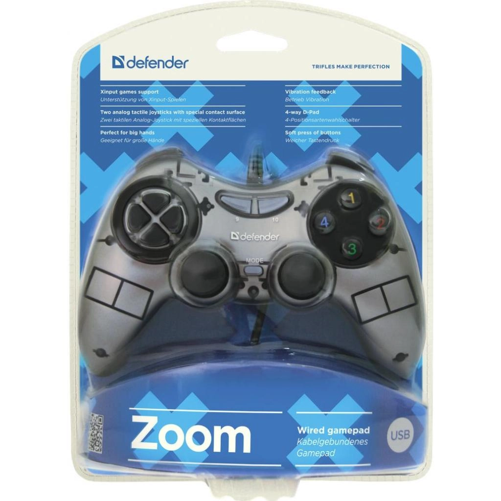 Геймпад Defender Zoom USB Xinput - зображення 4