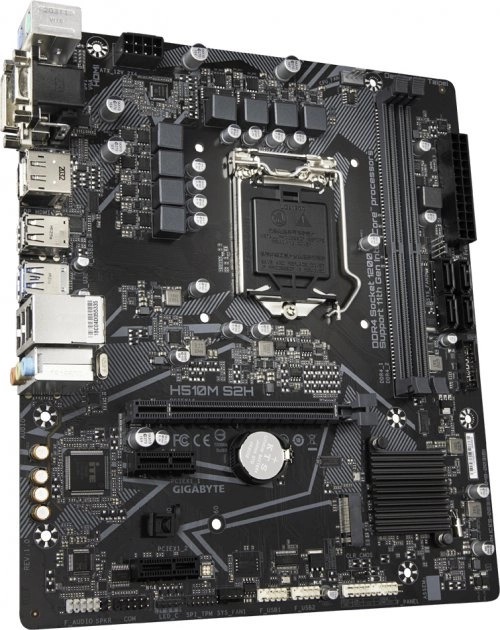 Мат. плата 1200 Gigabyte H510M S2H - зображення 2
