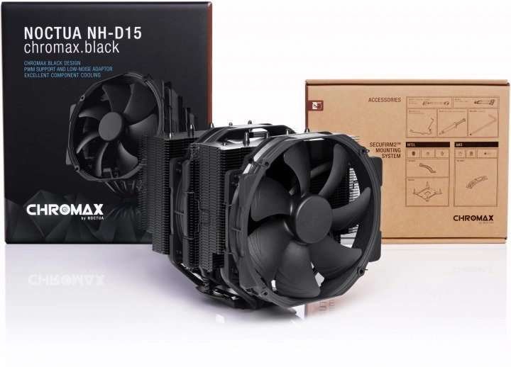 Вентилятор NOCTUA NH-D15 CHROMAX.BLACK - зображення 4