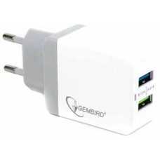 Зарядний пристрій Gembird Dual USB Charger (MP3A-UC-AC10)