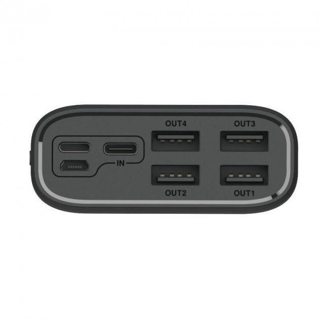 Батарея POWER BANK Wozinsky WPB-001BK 30000mAh - зображення 2