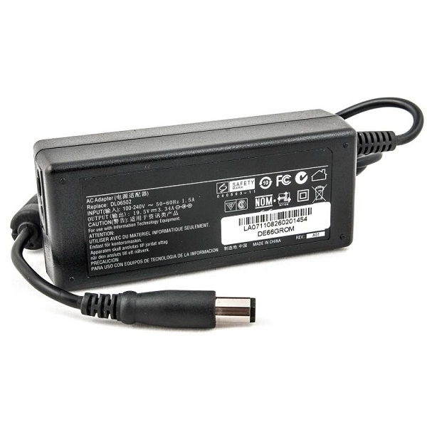 Блок живлення для Dell 19.5В, 3.34A, 65Вт, 7.4x5.0mm PowerPlant - зображення 1