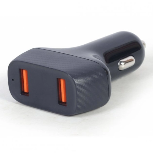 Автомобільний зарядний пристрій Gembird Quick Charge 3.0 (TA-U2QC3-CAR-01) - зображення 1