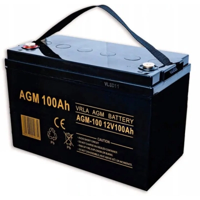 Акумуляторна батарея Volt Polska VRLA AGM 12V 100Ah (6AKUXAG100) - зображення 1