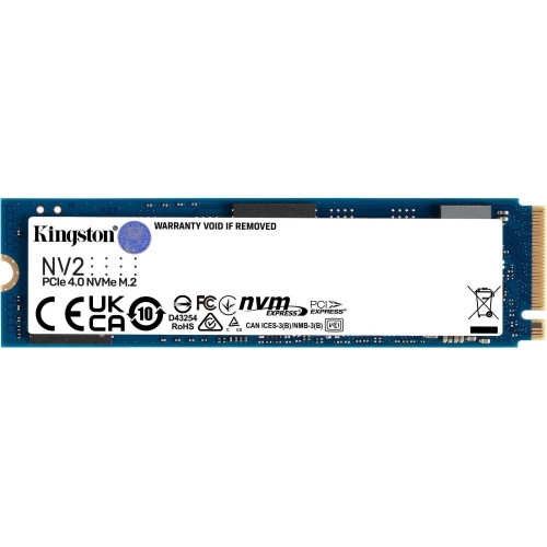 Накопичувач SSD NVMe M.2 2000GB Kingston NV2 (SNV2S\/2000G) - зображення 1