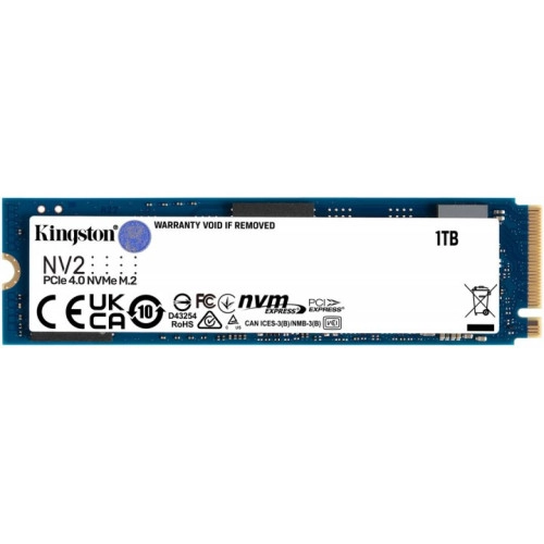 Накопичувач SSD NVMe M.2 1000GB Kingston NV2 (SNV2S\/1000G) - зображення 2