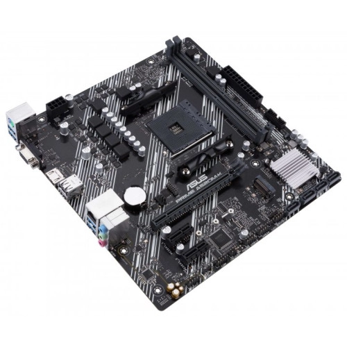Мат. плата AM4 Asus PRIME A520M-K - зображення 4