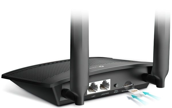 Маршрутизатор WiFi 4G LTE TP-Link TL-MR100 - зображення 3