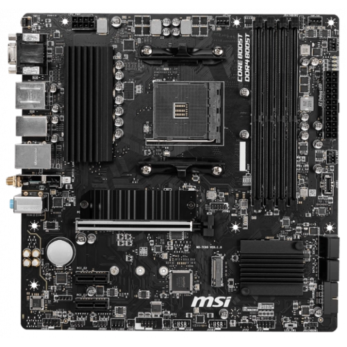 Мат. плата AM4 MSI B550M PRO-VDH WIFI - зображення 1