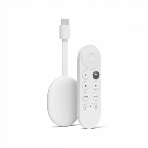 Медіаплеєр Google Chromecast 4.0 HD з Google TV Snow (GAO3131) - зображення 1