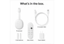 Медіаплеєр Google Chromecast 4.0 HD з Google TV Snow (GAO3131) - зображення 4