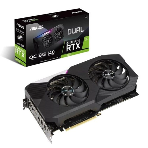 Відеокарта GeForce RTX 3070 8G Asus DUAL OC V2 LHR (DUAL-RTX3070-O8G-V2) - зображення 7