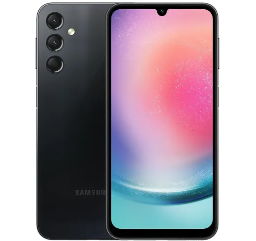 Смартфон SAMSUNG Galaxy A24 6\/128Gb Black (SM-A245FZKVSEK) - зображення 1