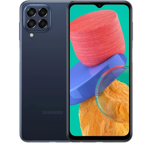 Смартфон SAMSUNG Galaxy M33 5G 8\/128Gb Blue (SM-M336B) - зображення 1