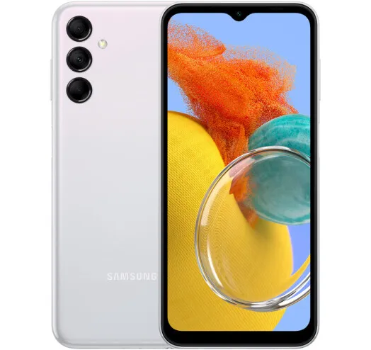 Смартфон SAMSUNG Galaxy M14 5G 4\/128Gb Silver (SM-M146BZSV) - зображення 1