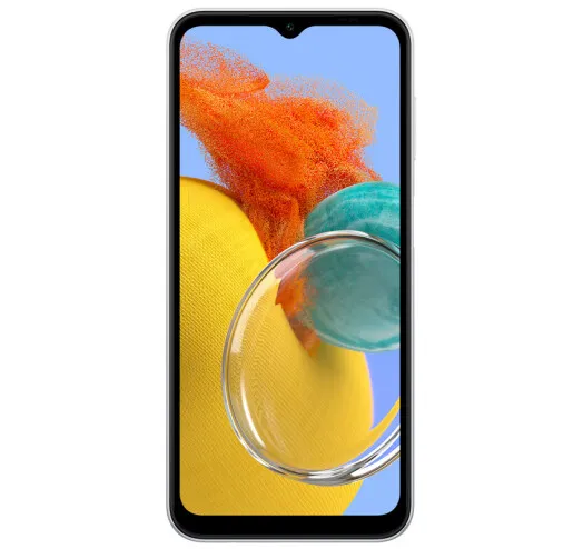 Смартфон SAMSUNG Galaxy M14 5G 4\/128Gb Silver (SM-M146BZSV) - зображення 2
