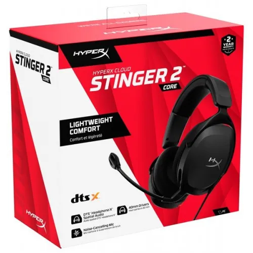 Гарнітура HyperX Cloud Stinger 2 Core Wired Black (683L9AA) - зображення 8