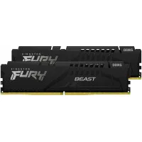 Пам'ять DDR5 RAM_32Gb (2x16Gb) 5200Mhz Kingston Fury Beast Black Expo (KF552C36BBEK2-32)