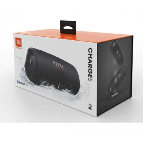 Колонка портативна JBL Charge 5 Black - зображення 8