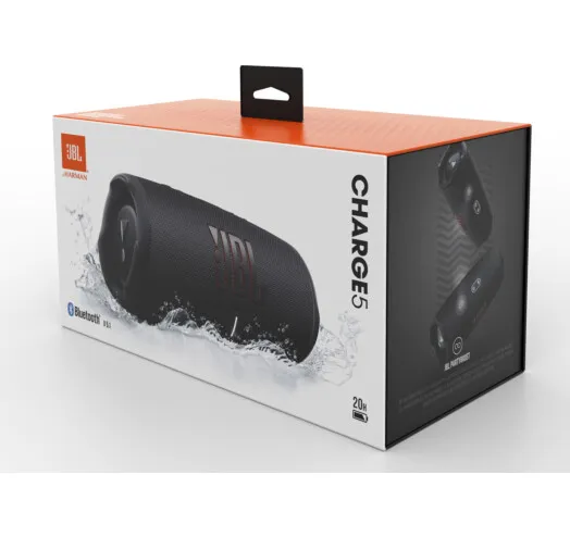 Колонка портативна JBL Charge 5 Black - зображення 8