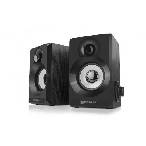 Колонки REAL-EL S-200 Black - зображення 1