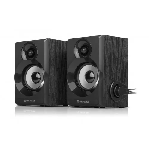 Колонки REAL-EL S-200 Black - зображення 2