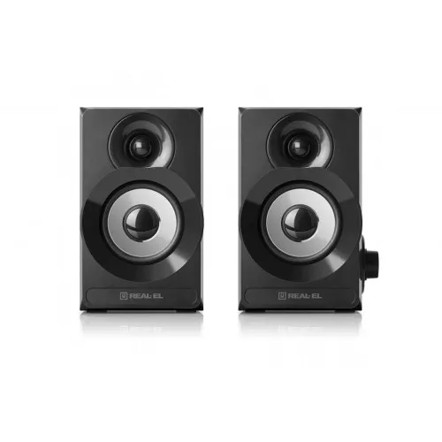 Колонки REAL-EL S-200 Black - зображення 3