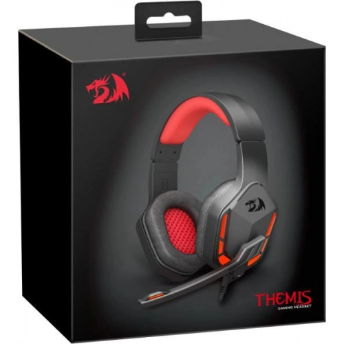 Гарнітура Redragon THEMIS H220 Black-Red (77662) - зображення 8