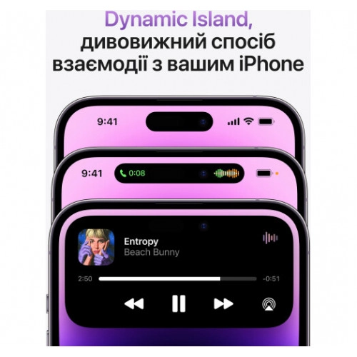 Смартфон Apple iPhone 14 Pro 256Gb Black (MQ0T3) - зображення 10