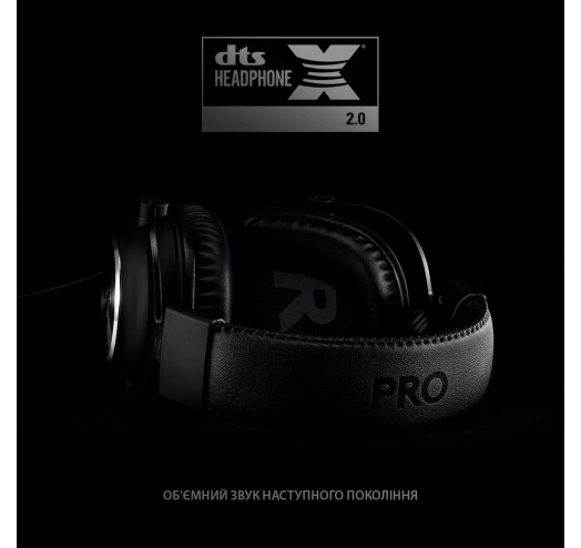Гарнітура Logitech G PRO X Gaming Headset BLACK USB (981-000818) - зображення 3