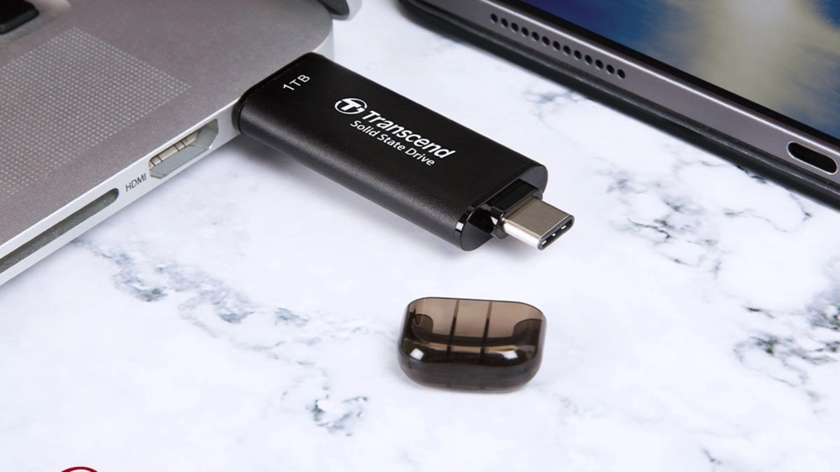 Зовнішній накопичувач SSD 1TB Transcend ESD310C (TS1TESD310C) - зображення 5