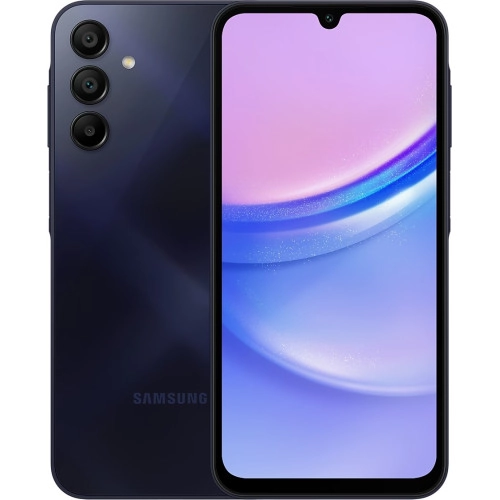 Смартфон SAMSUNG Galaxy A15 4\/128Gb Black (SM-A155FZKD) - зображення 1