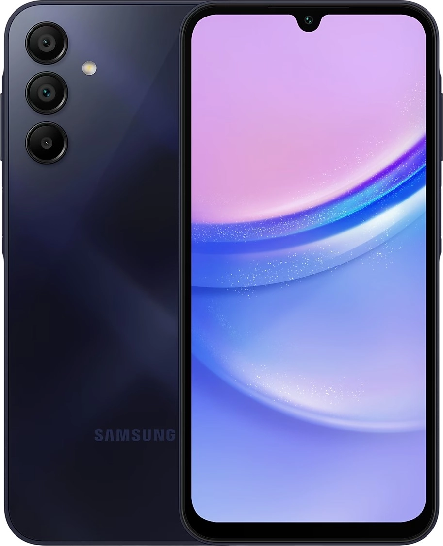 Смартфон SAMSUNG Galaxy A15 4\/128Gb Black (SM-A155FZKD) - зображення 1