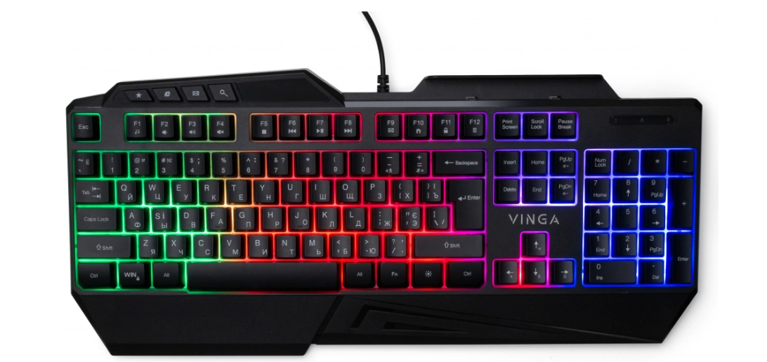 Клавіатура+опт.мишка Vinga KBSG559 - зображення 2