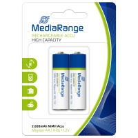 Акумулятор AA 2600мA Mediarange 1.2V NiMH, 2шт.
