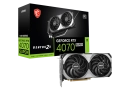 Відеокарта GeForce RTX 4070 SUPER 12 GDDR6X MSI VENTUS 2X OC (RTX 4070 SUPER 12G VENTUS 2X OC) - зображення 1