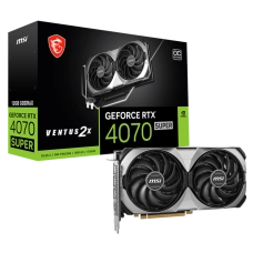 Відеокарта GeForce RTX 4070 SUPER 12 GDDR6X MSI VENTUS 2X OC (RTX 4070 SUPER 12G VENTUS 2X OC) - зображення 1