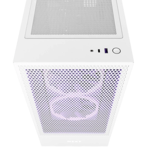 Корпус NZXT H5 Flow RGB White - зображення 6