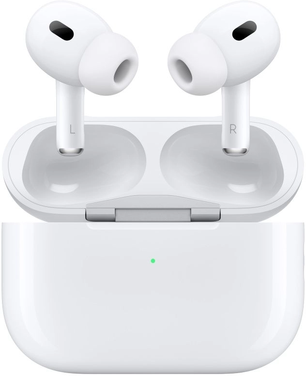 Безпровідні Bluetooth TWS навушники Apple AirPods Pro 2nd Gen with MagSafe Case USB-C (MTJV3) - зображення 1