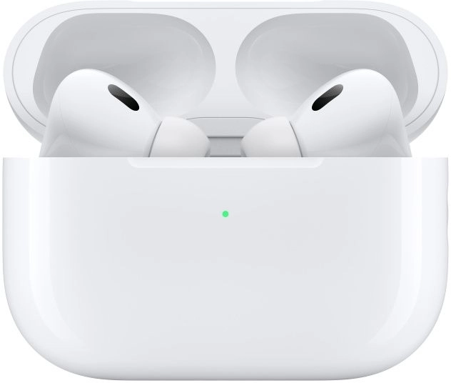 Безпровідні Bluetooth TWS навушники Apple AirPods Pro 2nd Gen with MagSafe Case USB-C (MTJV3) - зображення 2
