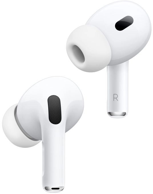 Безпровідні Bluetooth TWS навушники Apple AirPods Pro 2nd Gen with MagSafe Case USB-C (MTJV3) - зображення 4