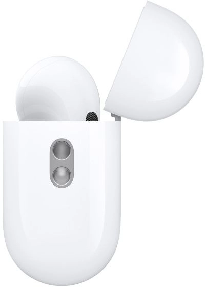 Безпровідні Bluetooth TWS навушники Apple AirPods Pro 2nd Gen with MagSafe Case USB-C (MTJV3) - зображення 3