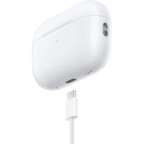Безпровідні Bluetooth TWS навушники Apple AirPods Pro 2nd Gen with MagSafe Case USB-C (MTJV3) - зображення 6