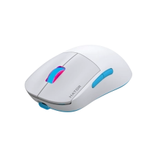 Мишка Hator Quasar 2 Pro Wireless/Bluetooth/USB White/Cyan White (HTM561WC)
