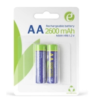 Акумулятор AA 2600мA Ni-MH HR6 1.2V Energenie 2шт.